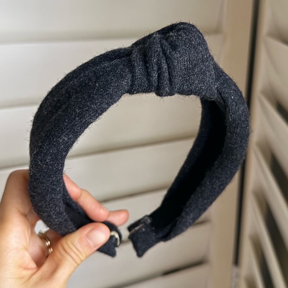 Anthropologie Dark Gray Headband